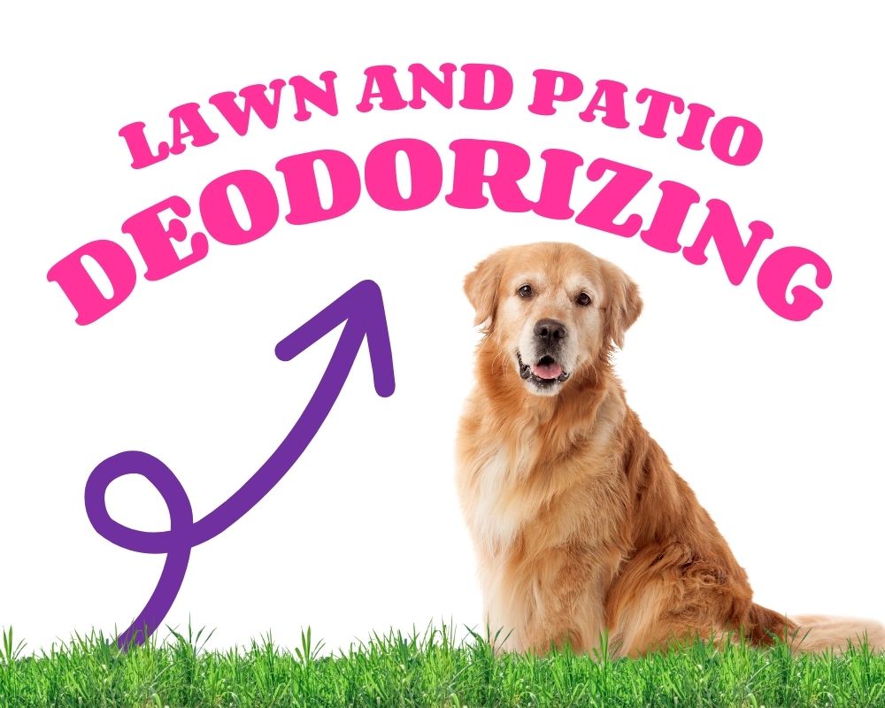 lawn and patio deodorizing graphic photo